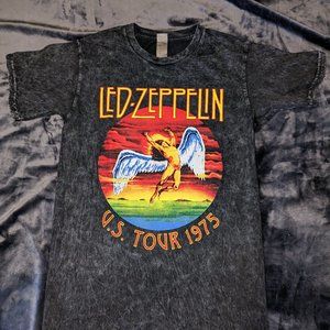 Led Zeppelin -U.S. Tour 1975  - Stonewashed tee